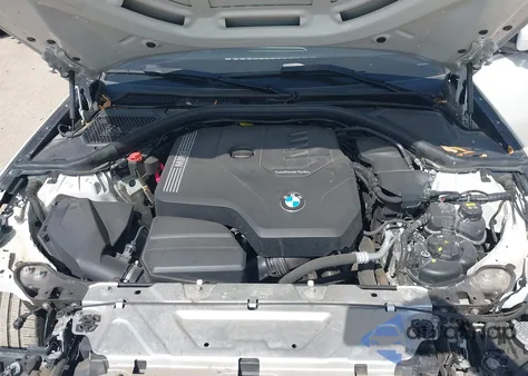 2020 BMW 330I xDrive из США, поврежденный, VIN 3MW5R7J03L8B34284